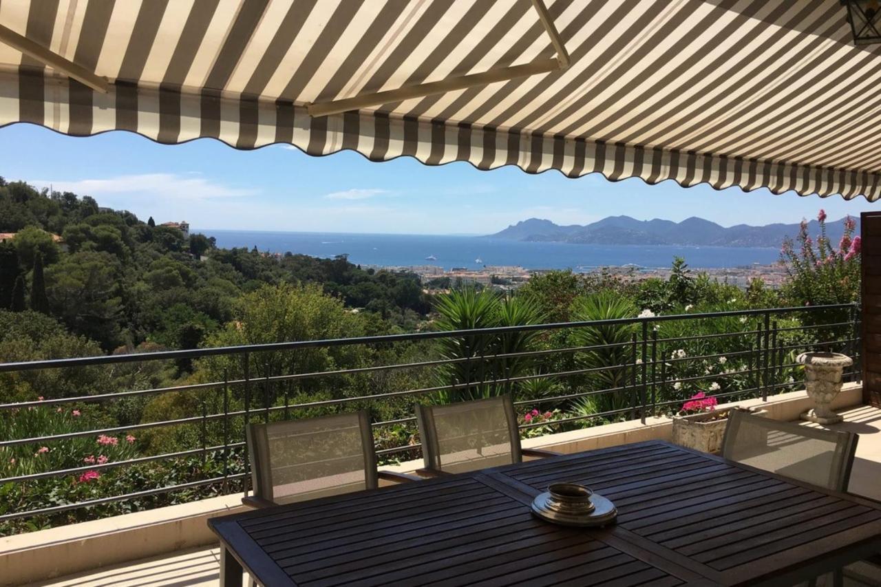 Sea View & Large Terrace Live In La Vista Lägenhet Cannes Exteriör bild